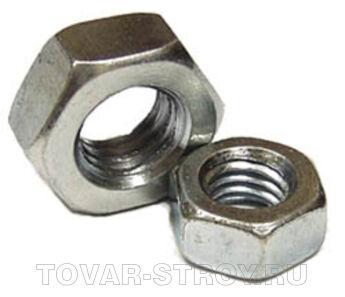 Гайка оцинкованная 16 (1кг - 33 шт)